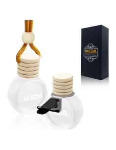 Ambientador de Auto Ikeda Coco Colgante 90g Difusor 45 Días