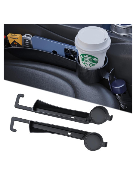 Organizador de Espacio entre Asientos Berylins BLS-CUPHSGFO-BK 2 Piezas Organizador de Espacio entre Asientos Berylins BLS-CUPHSGFO-BK 2 Piezas
