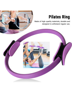 Conjunto de Yoga y Pilates Karlak - 8 Piezas Rosa 2