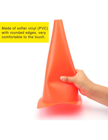 Conos de Entrenamiento Fragraim 30 cm - Set de 12 Colores