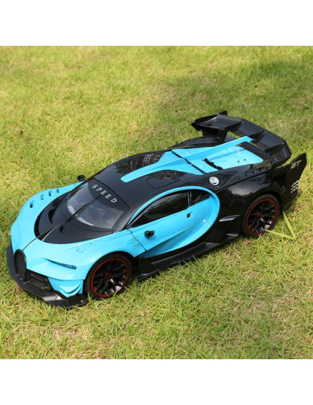 Coche RC Deportivo ROXIE Escala 1:14 2.4Ghz Azul con Puertas Abiertas Coche RC Deportivo ROXIE Escala 1:14 2.4Ghz Azul con Puertas Abiertas
