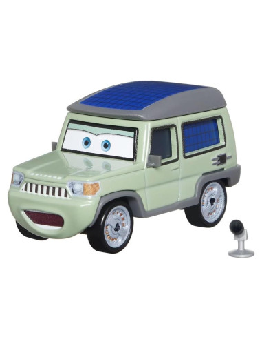 Vehículo de metal fundido Miles Axelrod Disney Pixar Cars 1:55