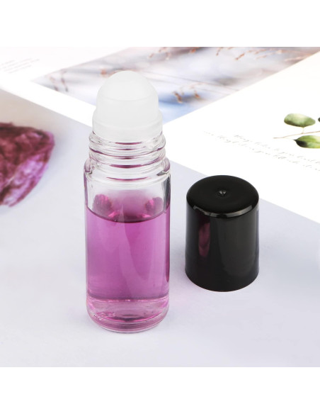 Paquete de 5 Botellas de Vidrio Roll On 30ml Remzndy Paquete de 5 Botellas de Vidrio Roll On 30ml Remzndy