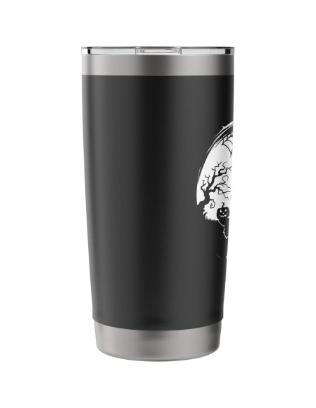 Taza Aislada de Acero Inoxidable Halloween Gato 591 ml Taza Aislada de Acero Inoxidable Halloween Gato 591 ml