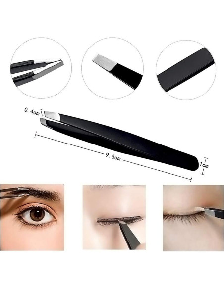 Kit de Cuidado de Cejas HiMo 6 en 1 con Tijeras y Pinzas Kit de Cuidado de Cejas HiMo 6 en 1 con Tijeras y Pinzas