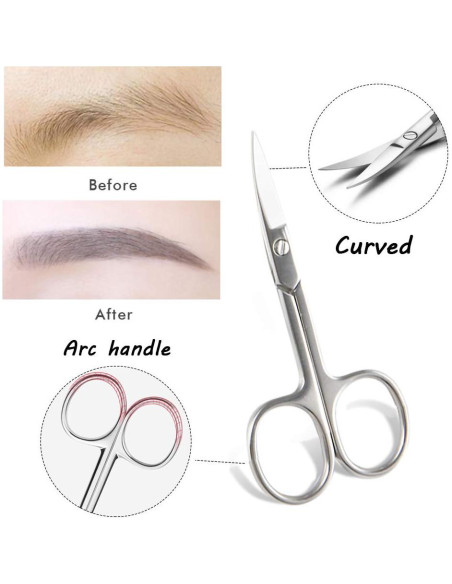 Kit de Cuidado de Cejas HiMo 6 en 1 con Tijeras y Pinzas Kit de Cuidado de Cejas HiMo 6 en 1 con Tijeras y Pinzas