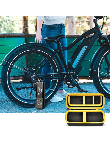 Funda de Almacenamiento PSofcake para Inflador Fanttik X8 - Amarillo Funda de Almacenamiento PSofcake para Inflador Fanttik X8 - Amarillo