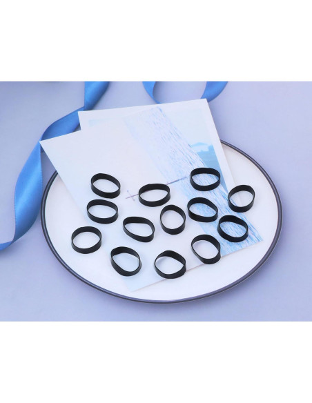 Sujetacables de Silicona ONLYKXY 100 Piezas 20 mm Negro Sujetacables de Silicona ONLYKXY 100 Piezas 20 mm Negro