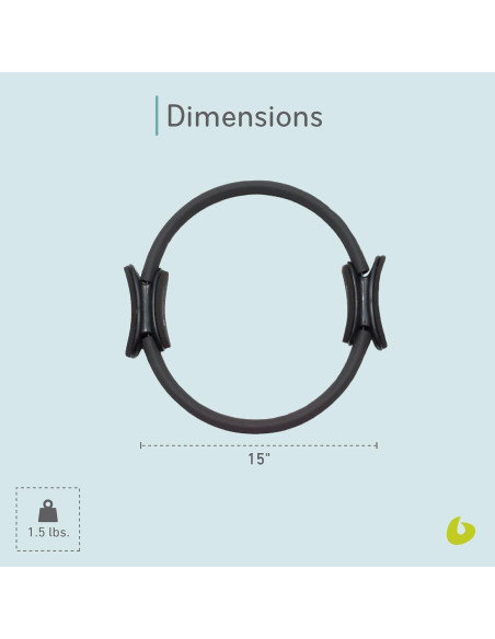 Anillo de Pilates Balanced Body Ultra-Fit Circle 38cm Anillo de Pilates Balanced Body Ultra-Fit Circle 38cm