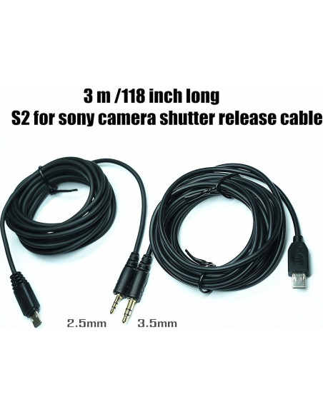 Cable de conexión obturador 300cm DYTDIEYINGTU Multi USB Cable de conexión obturador 300cm DYTDIEYINGTU Multi USB