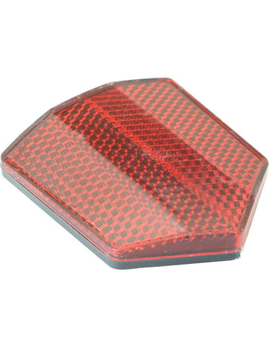 Reflector de Bicicleta PZRT Rojo Montaje en Manillar