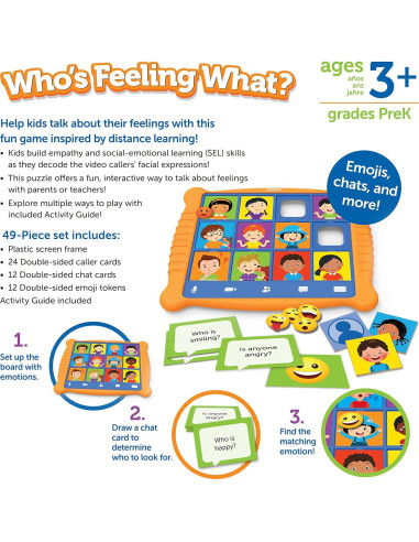 Juego de Aprendizaje Socioemocional Learning Resources 49 Piezas