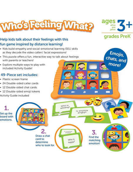 Juego de Aprendizaje Socioemocional Learning Resources 49 Piezas Juego de Aprendizaje Socioemocional Learning Resources 49 Piezas