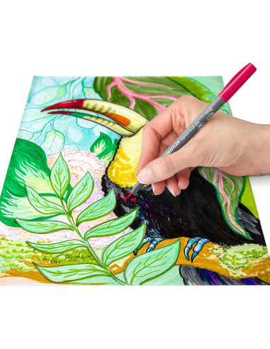 Pluma de Pincel de Pigmento STAEDTLER - Paquete de 24 Colores Básicos