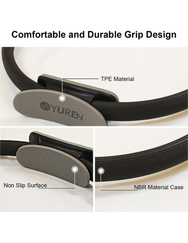 Anillo de Pilates RYTMAT 37.5 cm con Mangos Acolchados