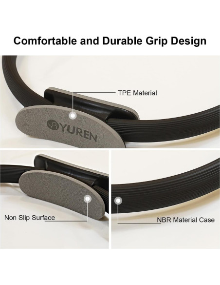 Anillo de Pilates RYTMAT 37.5 cm con Mangos Acolchados Anillo de Pilates RYTMAT 37.5 cm con Mangos Acolchados