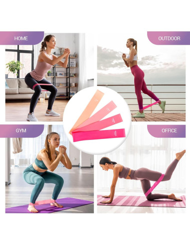 Juego de Anillo de Pilates JHMFDDSB con Pelota y Bandas