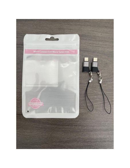 Adaptador USB C a Lightning Liaoan - Conexión para Móviles y Tablets Adaptador USB C a Lightning Liaoan - Conexión para Móviles y Tablets