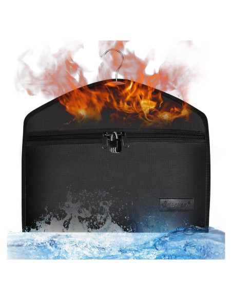 Bolsa de Seguridad JUGREAT a Prueba de Fuego y Agua - 1 Paquete Bolsa de Seguridad JUGREAT a Prueba de Fuego y Agua - 1 Paquete
