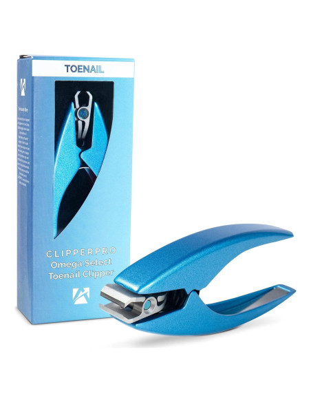 ClipperPro Omega Cortador de Uñas de Pies Ergonómico Azul ClipperPro Omega Cortador de Uñas de Pies Ergonómico Azul