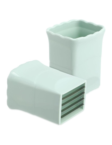 Cortador de Frutas Luxshiny Verde - Acero Inoxidable, Multifuncional