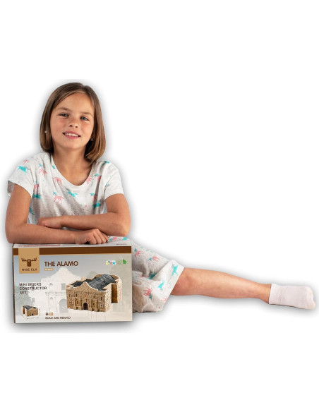 Kit de Construcción Alamo Wise Elk - 510 Ladrillos de Yeso 3D Kit de Construcción Alamo Wise Elk - 510 Ladrillos de Yeso 3D