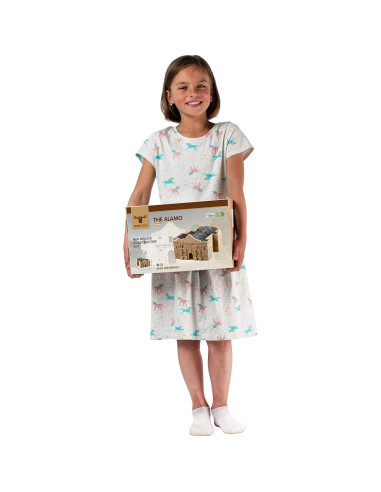 Kit de Construcción Alamo Wise Elk - 510 Ladrillos de Yeso 3D