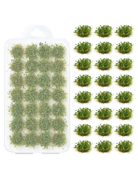 Mechones de Hierba Verde SOFPLATE 28 Pcs para Diorama Mechones de Hierba Verde SOFPLATE 28 Pcs para Diorama