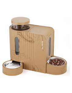 Comedero Automático 2-en-1 Gardner Pet, 3.03L + 1.3kg