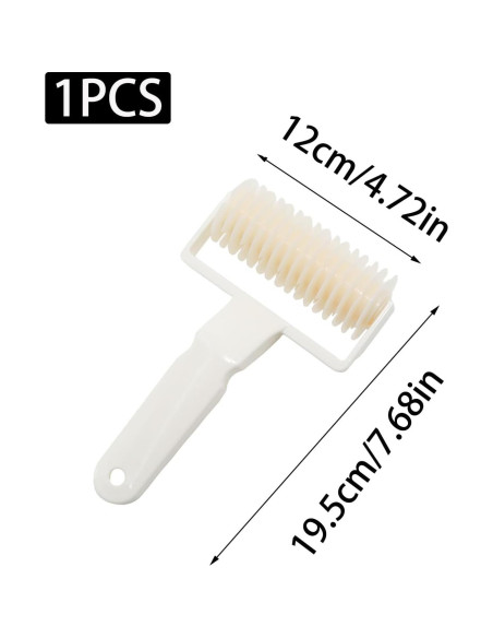 Cortador de Rodillo de Rejilla Wuyituart 19.6 cm para Pasteles Cortador de Rodillo de Rejilla Wuyituart 19.6 cm para Pasteles