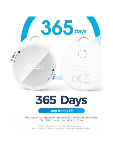 Etiqueta Inteligente Bluetooth Sanqi Youpin 2 Pack - Resistente al Agua Etiqueta Inteligente Bluetooth Sanqi Youpin 2 Pack - Resistente al Agua