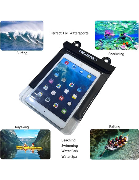 Funda Impermeable Flotante DRLOKPAK para eReader y Tabletas Funda Impermeable Flotante DRLOKPAK para eReader y Tabletas