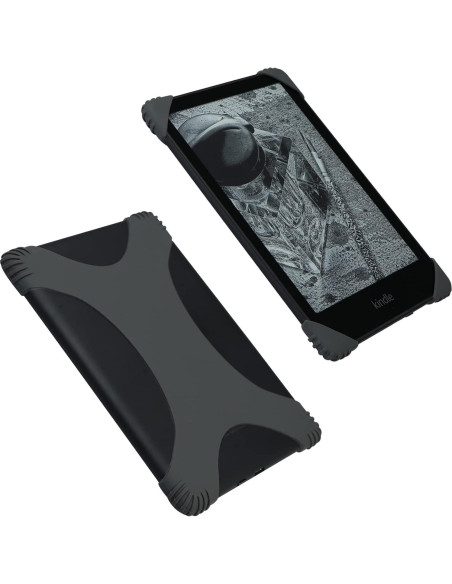 Correa de Mano Antideslizante ZhaoCo para eReaders 6-6.8" Gris Correa de Mano Antideslizante ZhaoCo para eReaders 6-6.8" Gris