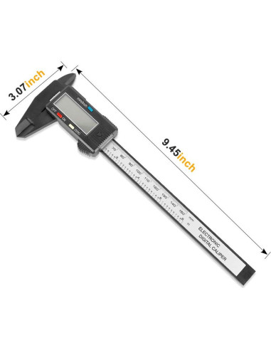 Calibrador Digital Sangabery 15.24 cm Pantalla LCD Grande