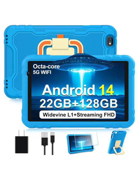 Tableta Android 14 JUEDUR R500 10.1" 22GB+128GB 8000mAh Azul Tableta Android 14 JUEDUR R500 10.1" 22GB+128GB 8000mAh Azul