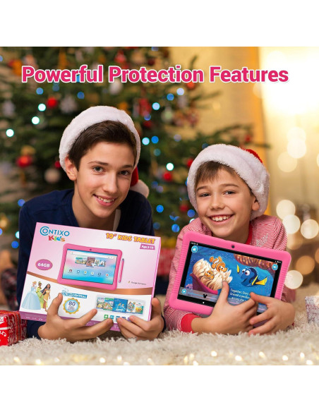 Tableta Android Contixo K102 para Niños 10" 32GB Rosa Tableta Android Contixo K102 para Niños 10" 32GB Rosa