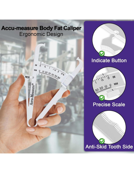 Calibrador de Grasa Corporal AccuMeasure 3000 - Precisión Profesional Calibrador de Grasa Corporal AccuMeasure 3000 - Precisión Profesional
