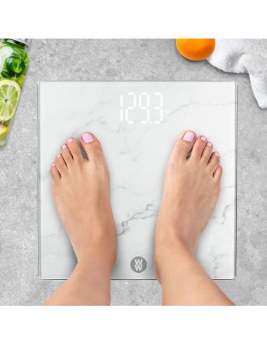Báscula Digital de Baño Conair WW545Z Acabado Mármol 182 kg