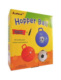 Pelota Saltarina Apple 45cm con Bomba para Niños 3-7 años 2