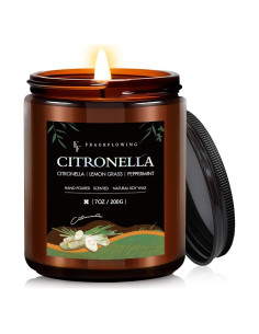 Vela Aromática de Citronela FF FRAGRFLOWING 198 g - Quema 50 Horas