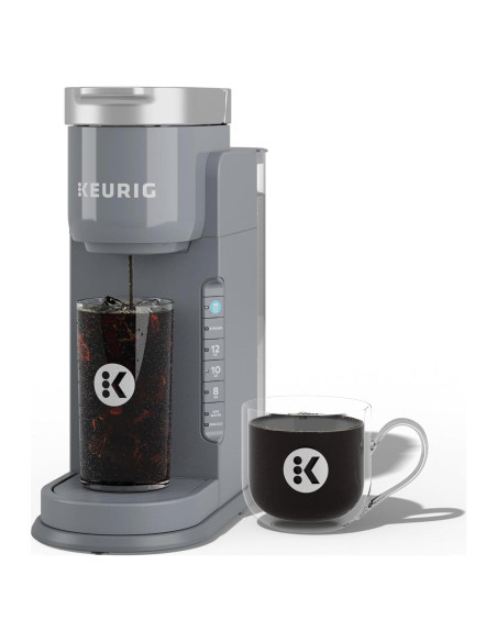 Cafetera Keurig K-Iced Gris, Prepara Café Helado y Caliente Cafetera Keurig K-Iced Gris, Prepara Café Helado y Caliente