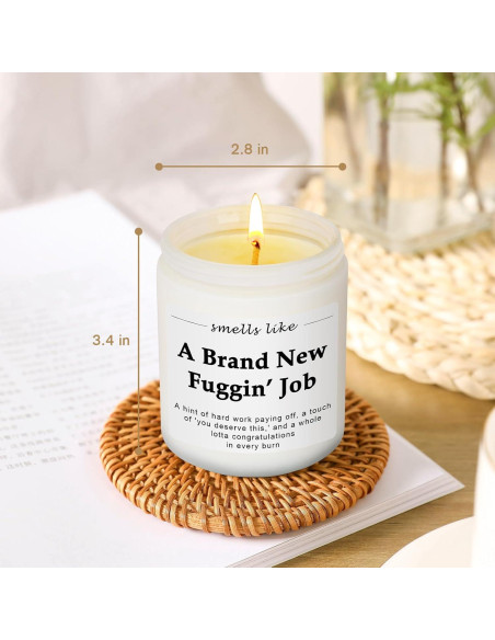 Vela Aromática de Soja 255g KEARLGMBH para Nuevo Trabajo Vela Aromática de Soja 255g KEARLGMBH para Nuevo Trabajo