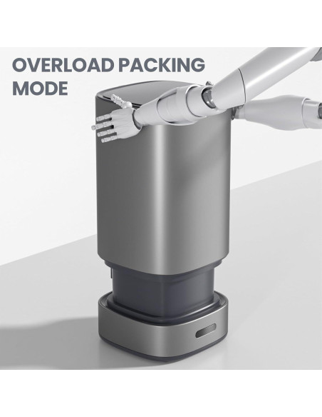 Cubo de Basura Automático ELPHECO 15L Acero Inoxidable Plata Cubo de Basura Automático ELPHECO 15L Acero Inoxidable Plata