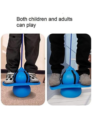 Pogo Stick Christoy con Mango y Bomba - Juguete de Salto Alto