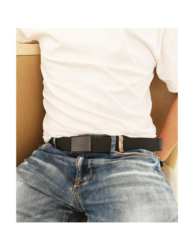Cinturón Elástico de Nylon WYuZe - 2 Unidades Ajustables para Hombre