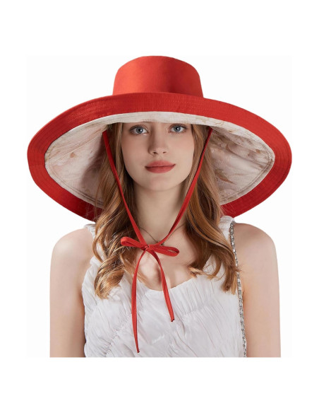 Sombrero de Playa Reversible HUAMULAN con Protección UV 17 cm Sombrero de Playa Reversible HUAMULAN con Protección UV 17 cm