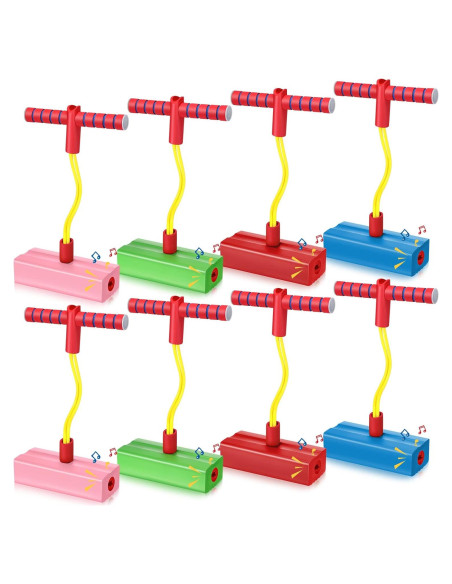 Saltadores Pogo de Espuma Wettarn - 8 Piezas Coloridas para Niños Saltadores Pogo de Espuma Wettarn - 8 Piezas Coloridas para Niños