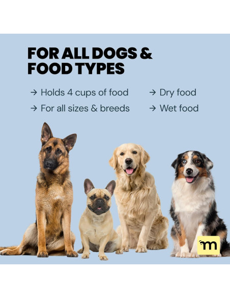 Cuenco Antiahogo MalsiPree para Perros - Alimentación Lenta 25.4cm Cuenco Antiahogo MalsiPree para Perros - Alimentación Lenta 25.4cm
