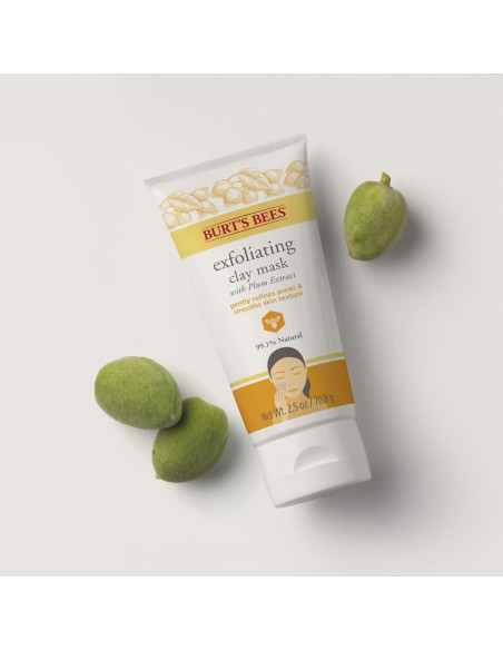 Mascarilla Exfoliante de Arcilla Burt's Bees 70g - Piel Matificada Mascarilla Exfoliante de Arcilla Burt's Bees 70g - Piel Matificada