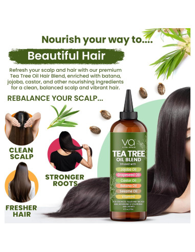 Aceite de Árbol de Té Vital Affair 177 ml - Tratamiento Cabello
